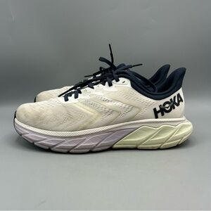Hoka Men's Athletic Shoes - Cream and Black